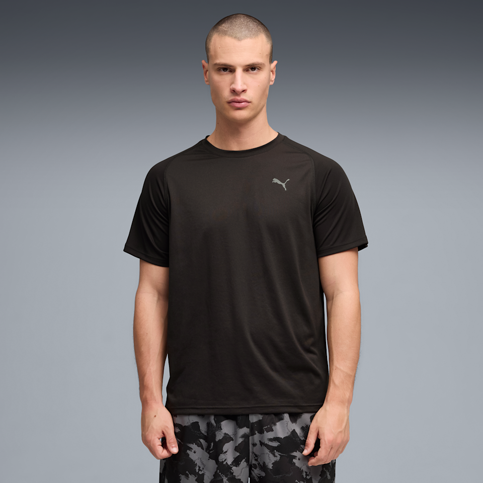 M PWRTRAIN FABRIC MIX TEE