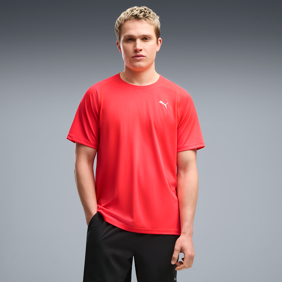 M PWRTRAIN FABRIC MIX TEE