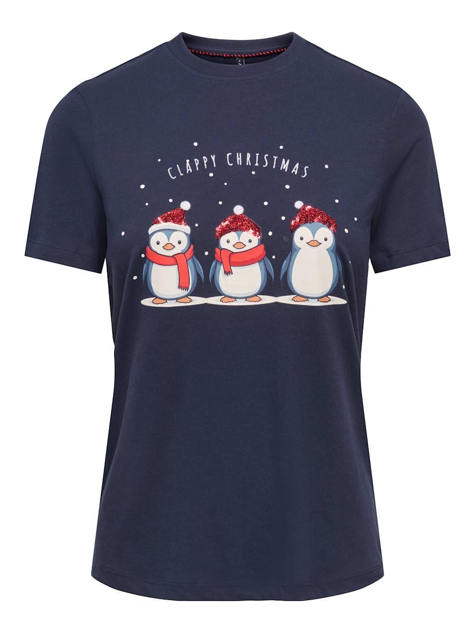 ONLKITA REG S/S TOP BOX XMAS J