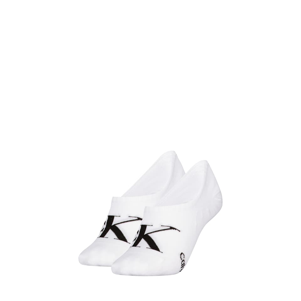 CKJ WOMEN FOOTIE HIGH CUT 2P