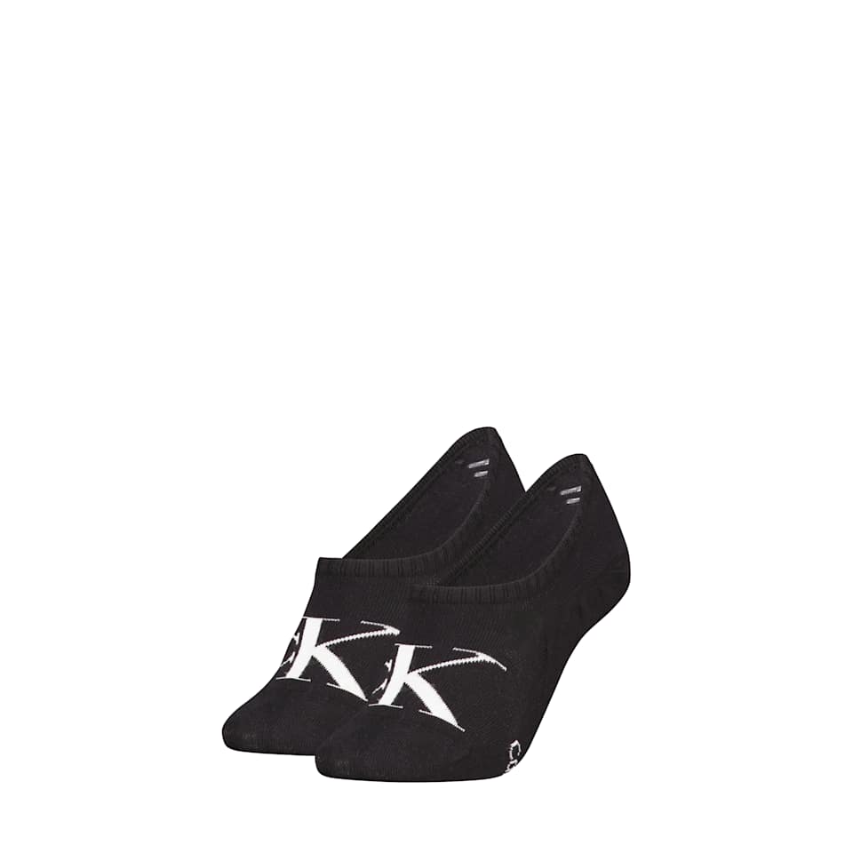 CKJ WOMEN FOOTIE HIGH CUT 2P
