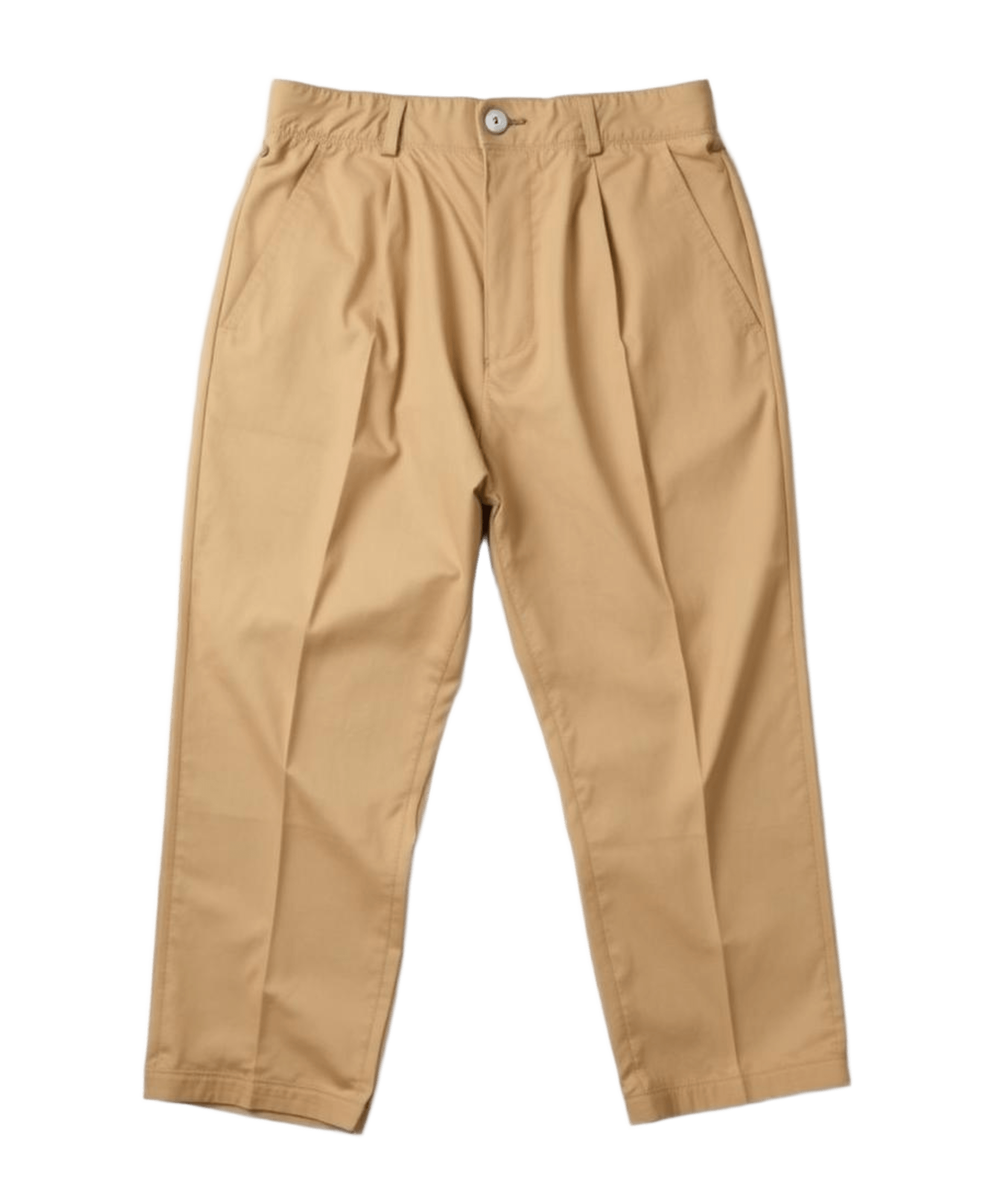 Sand Pleated Trouser