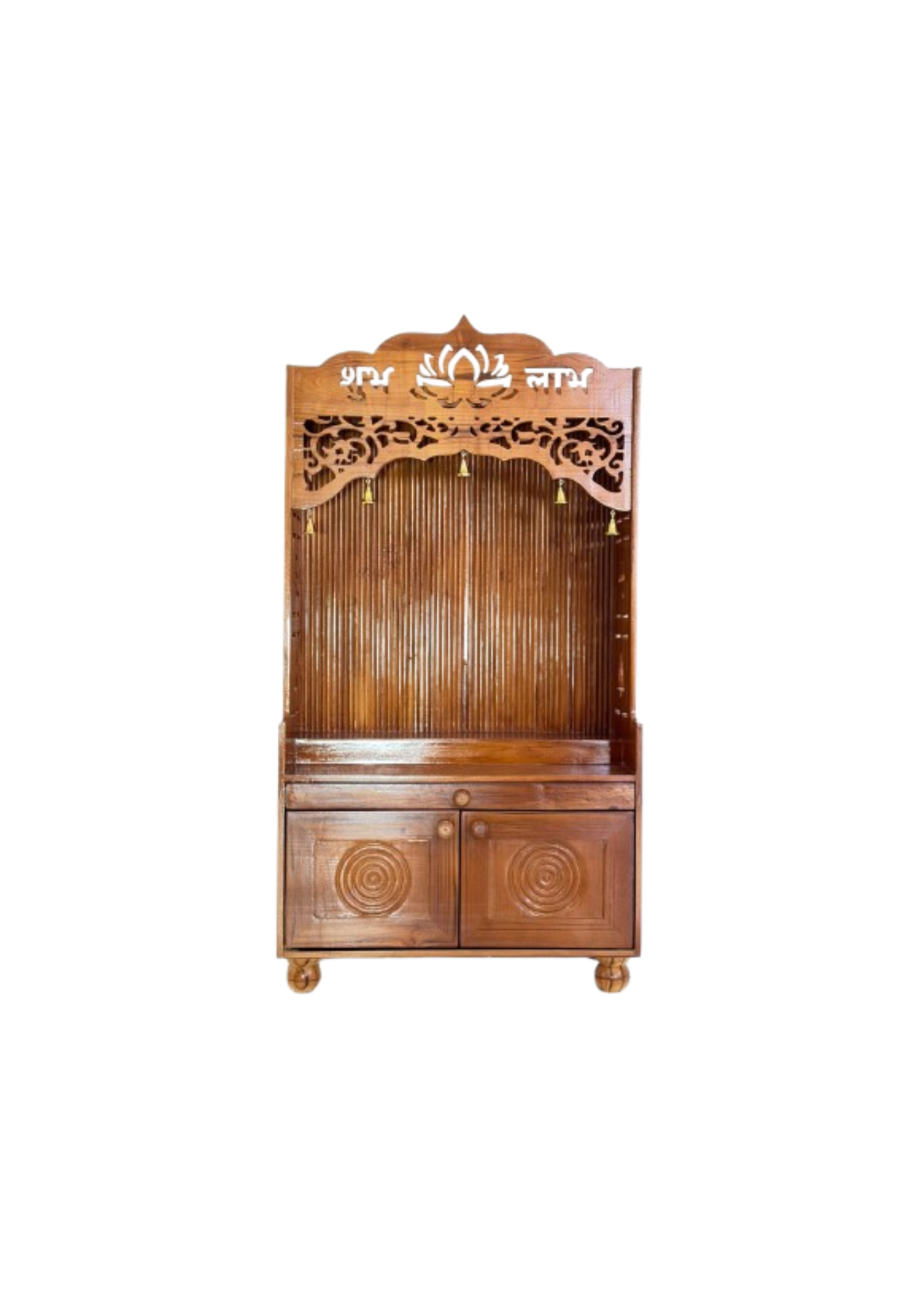 Designer Solid Teakwood Home Mandir