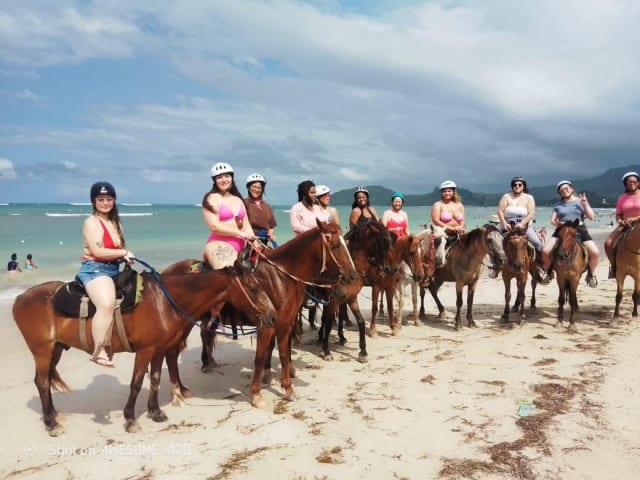 Cabalgata en Grupo