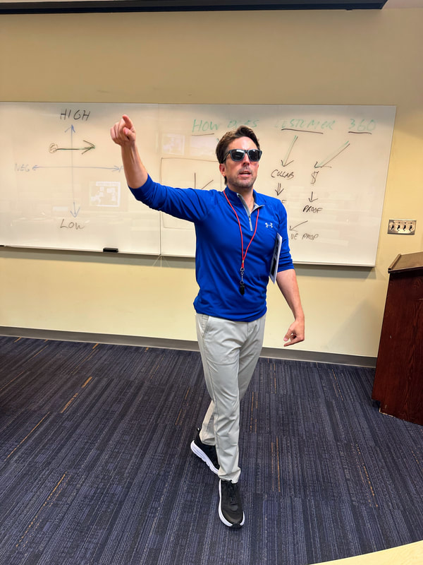 Colin teaching