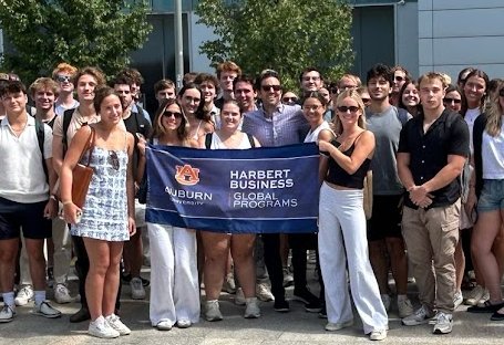 Auburn Harbert Business Global Programs group in Milan