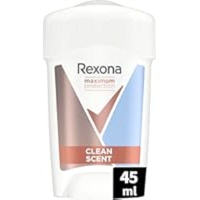 REXONA - Déodorant Femme Clean Scent - Stick Anti-transpirant - 3x plus efficace contre la transpiration - Protection 96