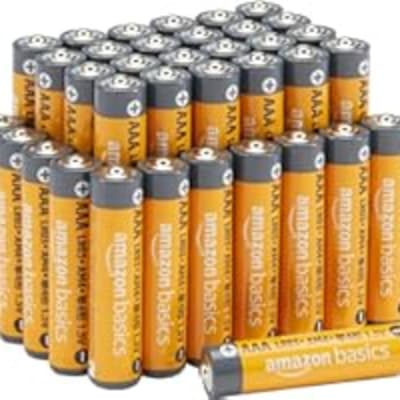 Amazon Basics Lot de 36 piles alcalines AAA haute performance, 1,5 V, durée de conservation de 10 ans