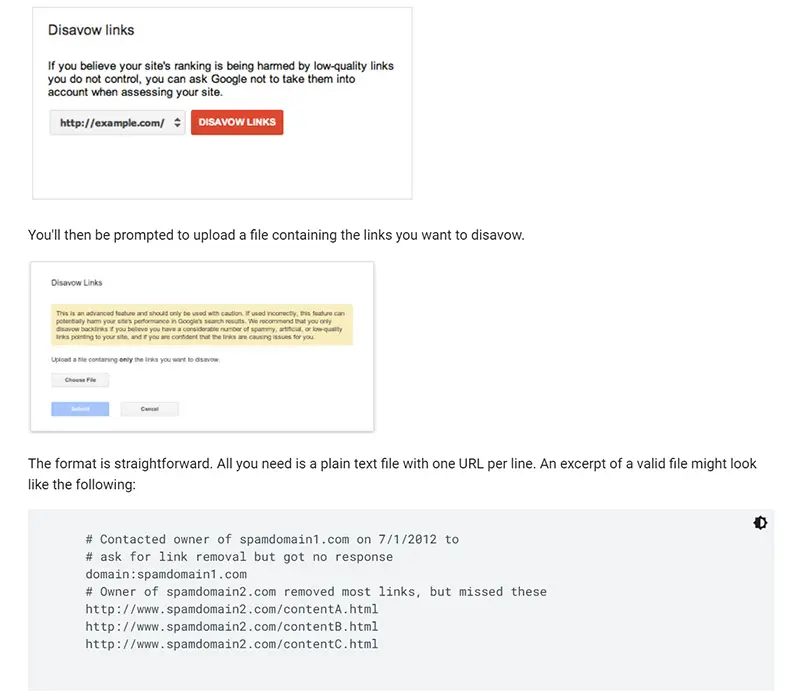 Disavow Link là gì? Tìm hiểu thuật toán của Google với Disavow Link