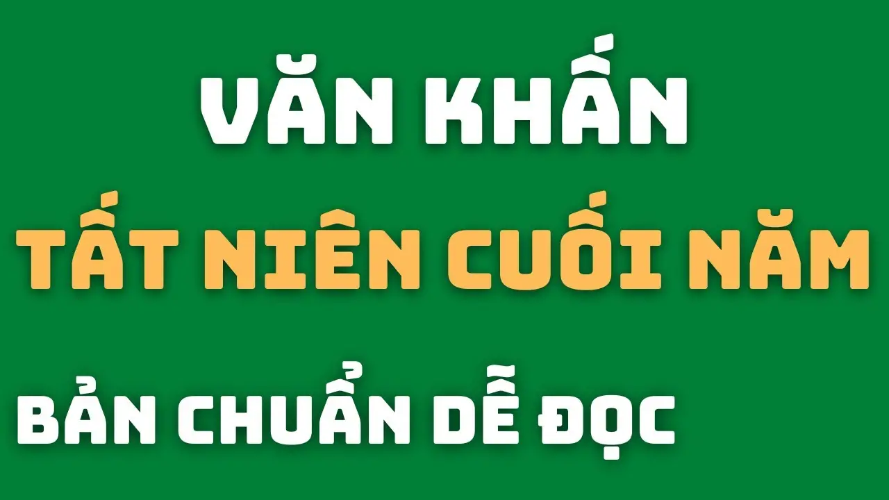 Top 15 bài cúng ngoài sân Tôn vinh truyền thống tâm linh Việt Nam