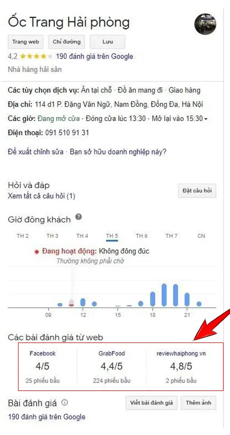 Đánh giá Google Maps uy tín, Tăng Review Google chuyên nghiệp