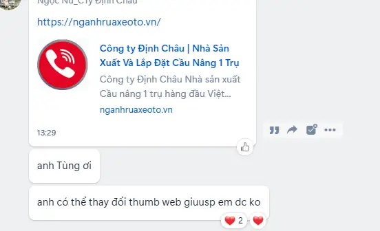 Lỗi Ảnh Thumbnail Khi Chia Sẻ Zalo Link Website: Nguyên Nhân Và Cách Khắc Phục 2