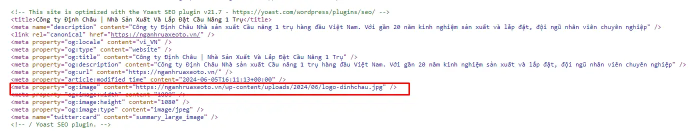 Lỗi Ảnh Thumbnail Khi Chia Sẻ Zalo Link Website: Nguyên Nhân Và Cách Khắc Phục 9