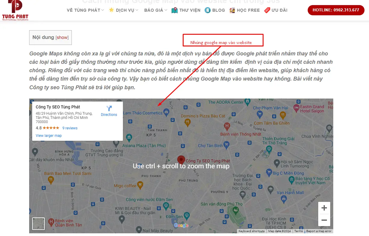 Cách SEO Google Map: Bí mật đưa doanh nghiệp lên top 4