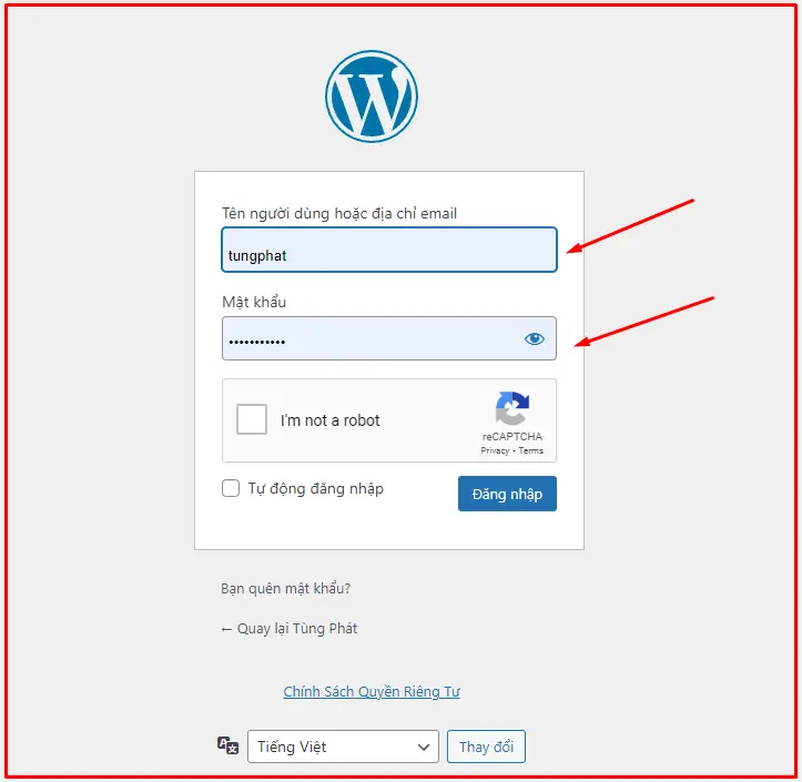 Cách đăng nhập vào website WordPress: Hướng dẫn chi tiết 5