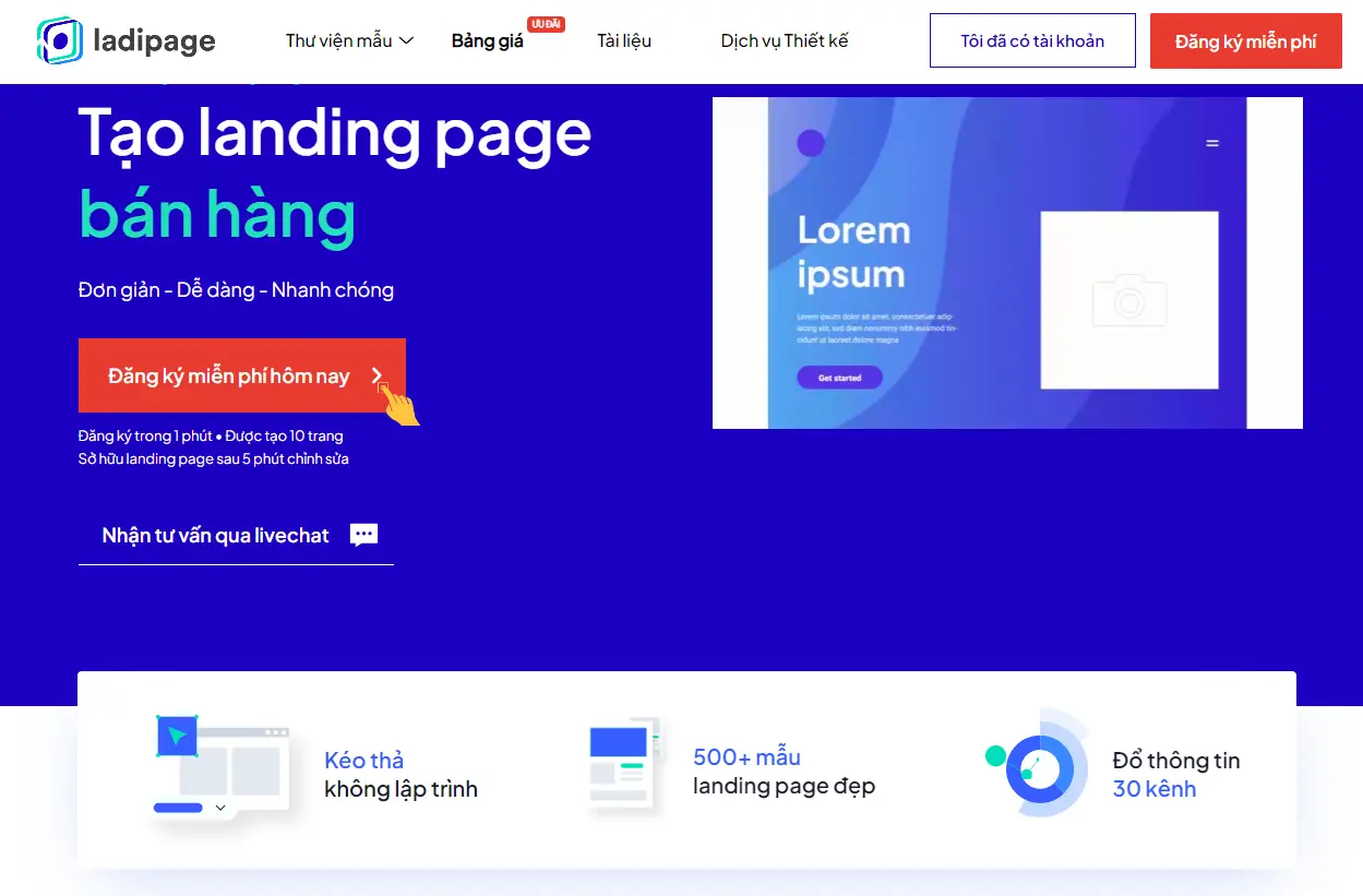 Landing Page là gì? Khám phá đầy đủ về Landing Page 12