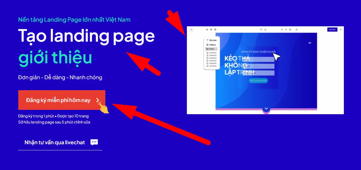 Landing Page là gì? Khám phá đầy đủ về Landing Page 8