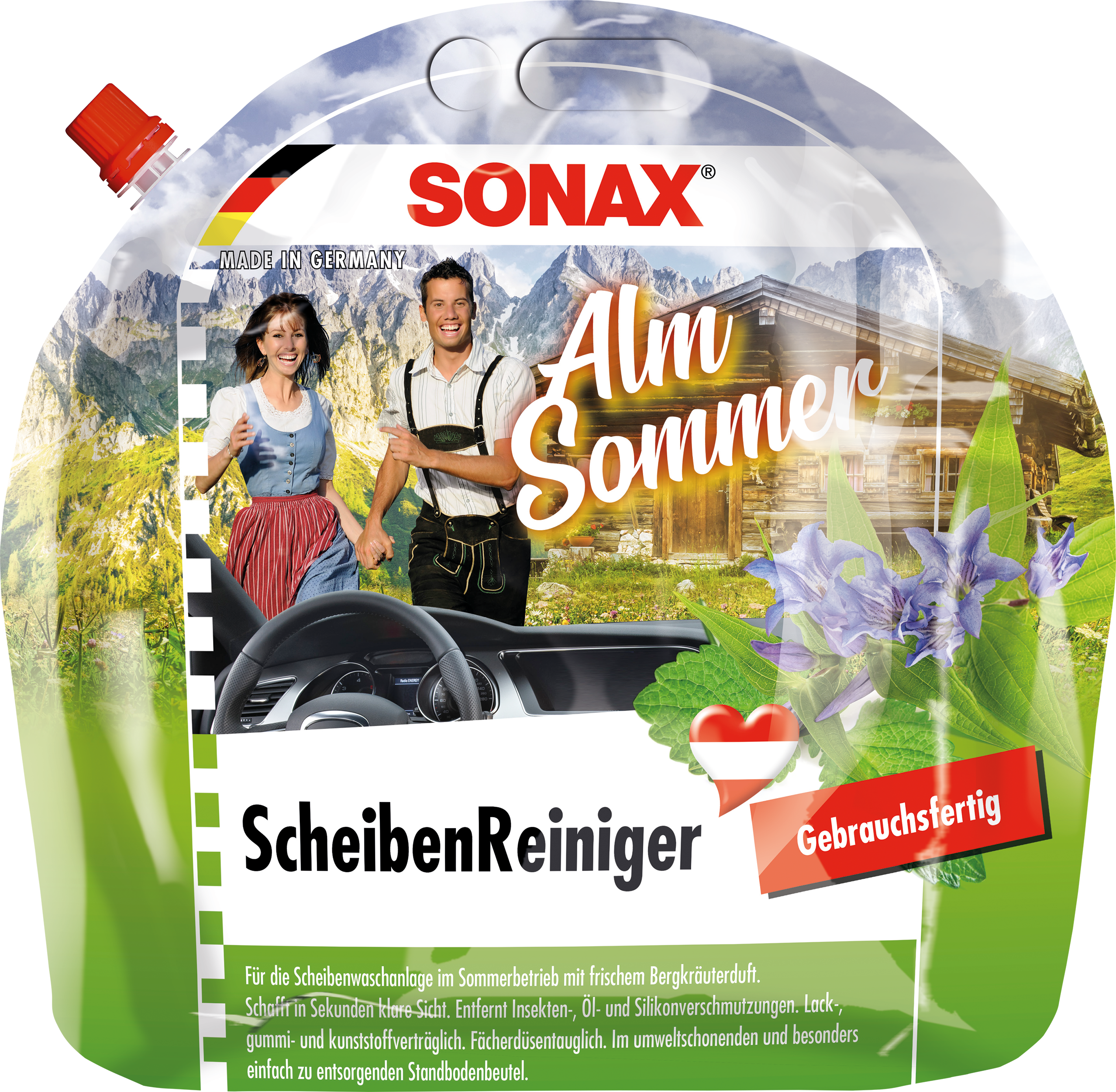 Sonax ScheibenReiniger gebrauchsfertig Lemon Rocks 5 Liter, Glas und  Scheinwerfer, Reinigung & Pflege