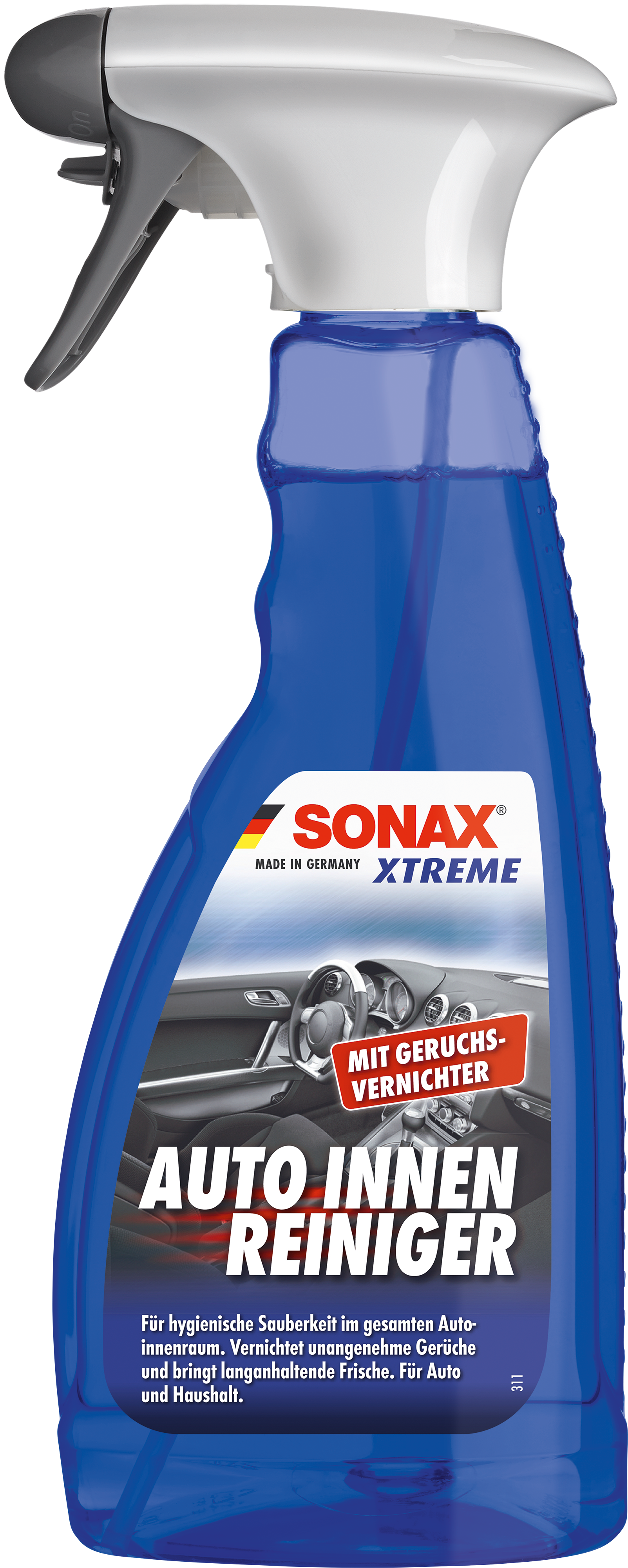 SONAX AutoInnenReiniger (500 ml) entfernt schonend und gründlich