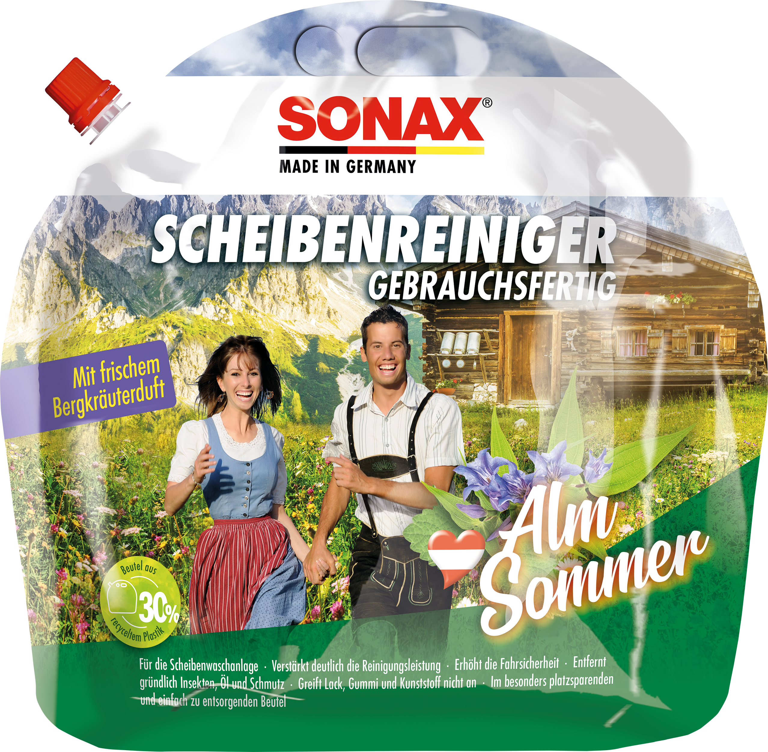 ScheibenReiniger gebrauchsfertig AlmSommer