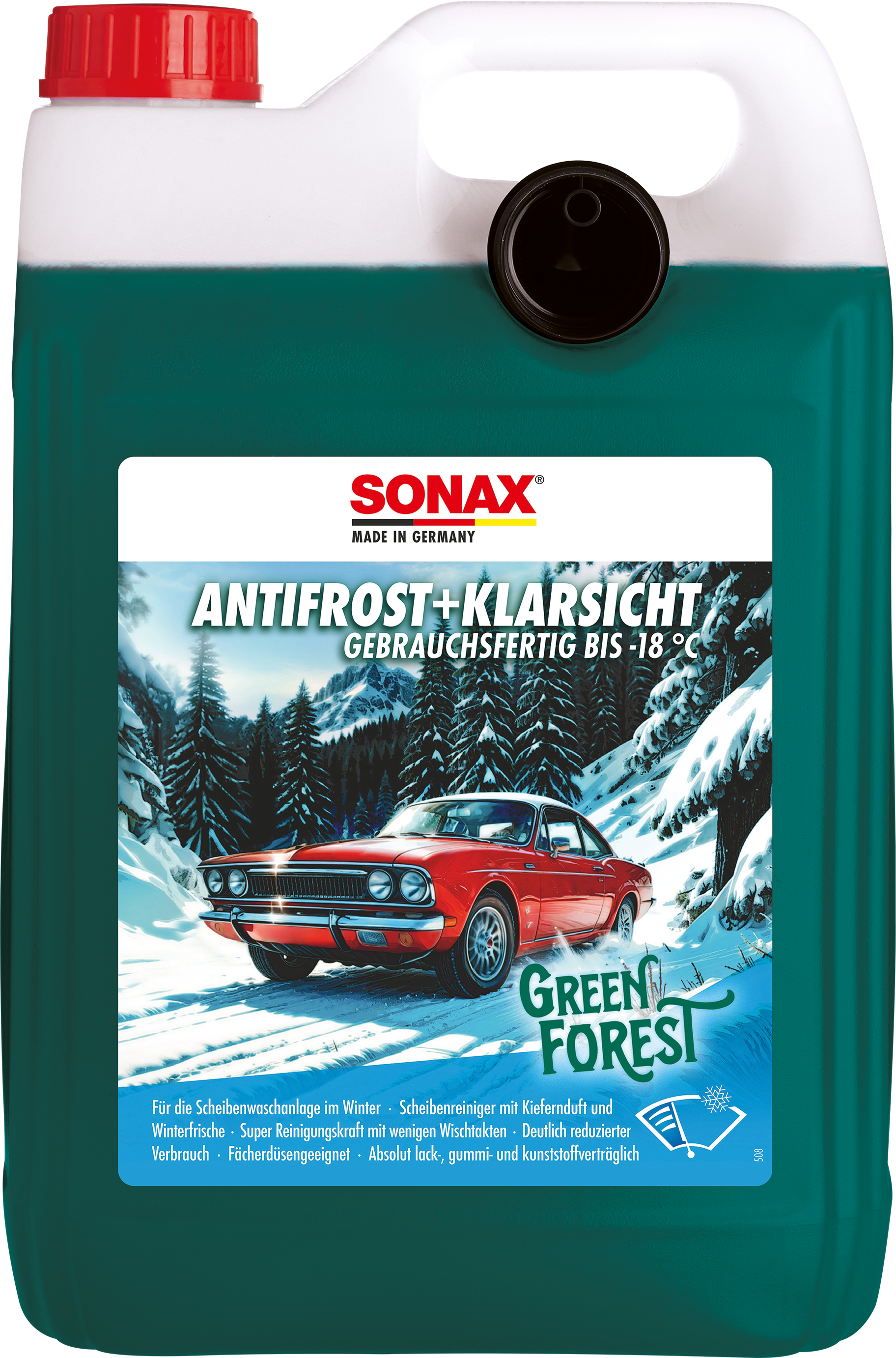 Antifreeze+Clear View -18 °C Green Forest