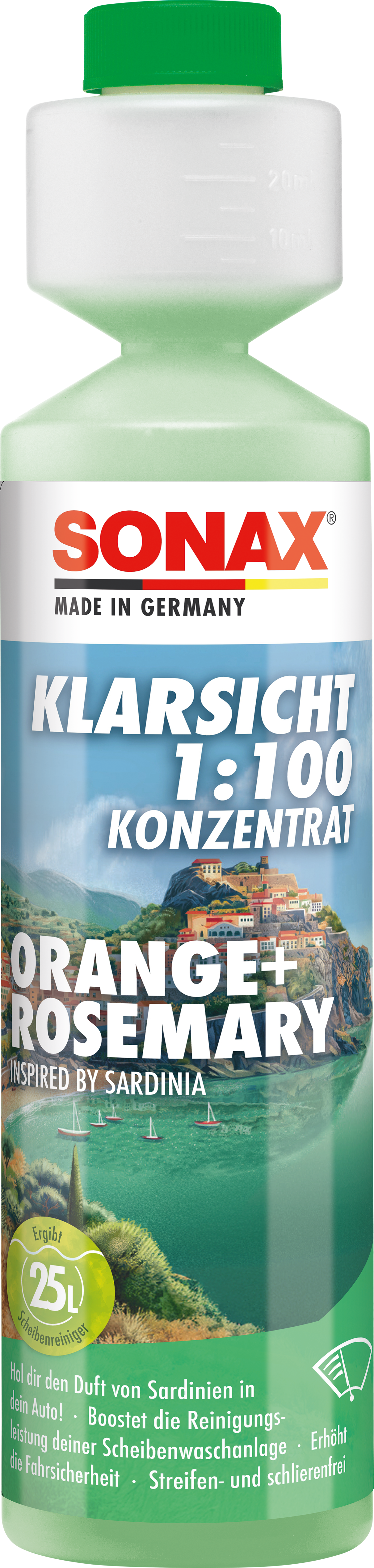 Clear View 1:100 Concentrate Orange+Rosemary