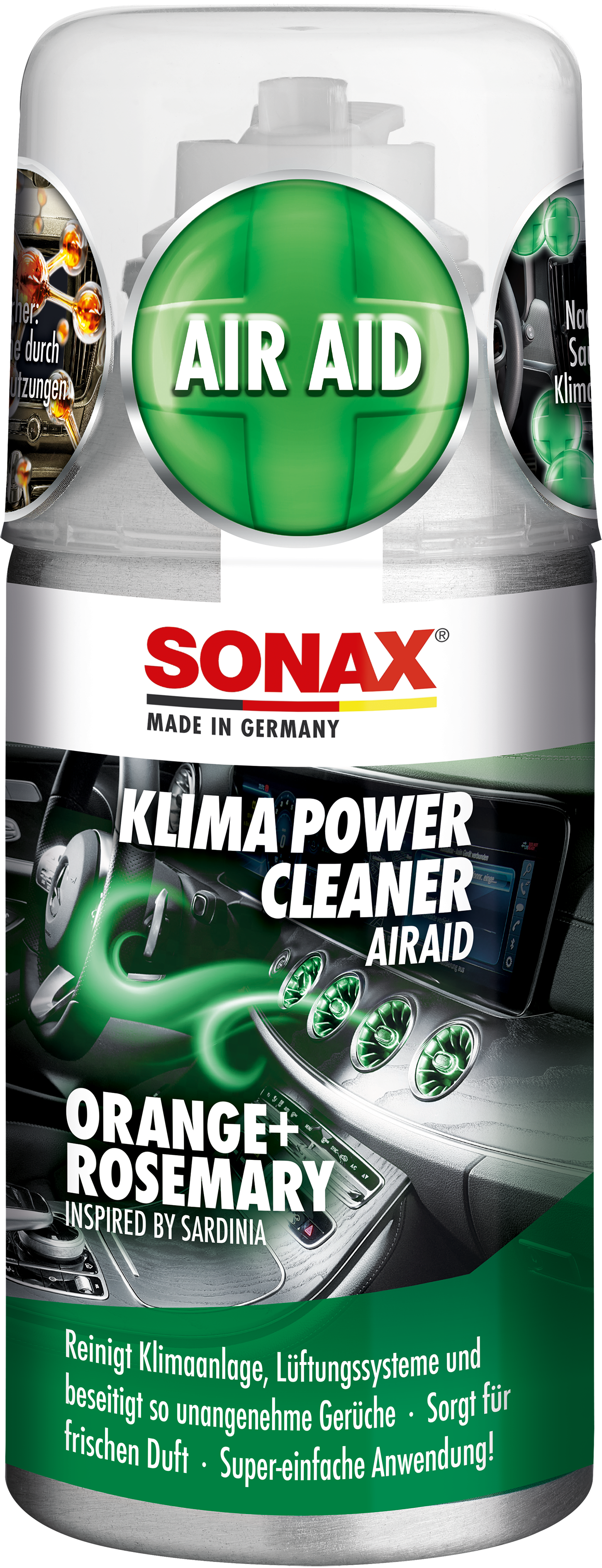 Car A/C Cleaner AirAid Orange+Rosemary