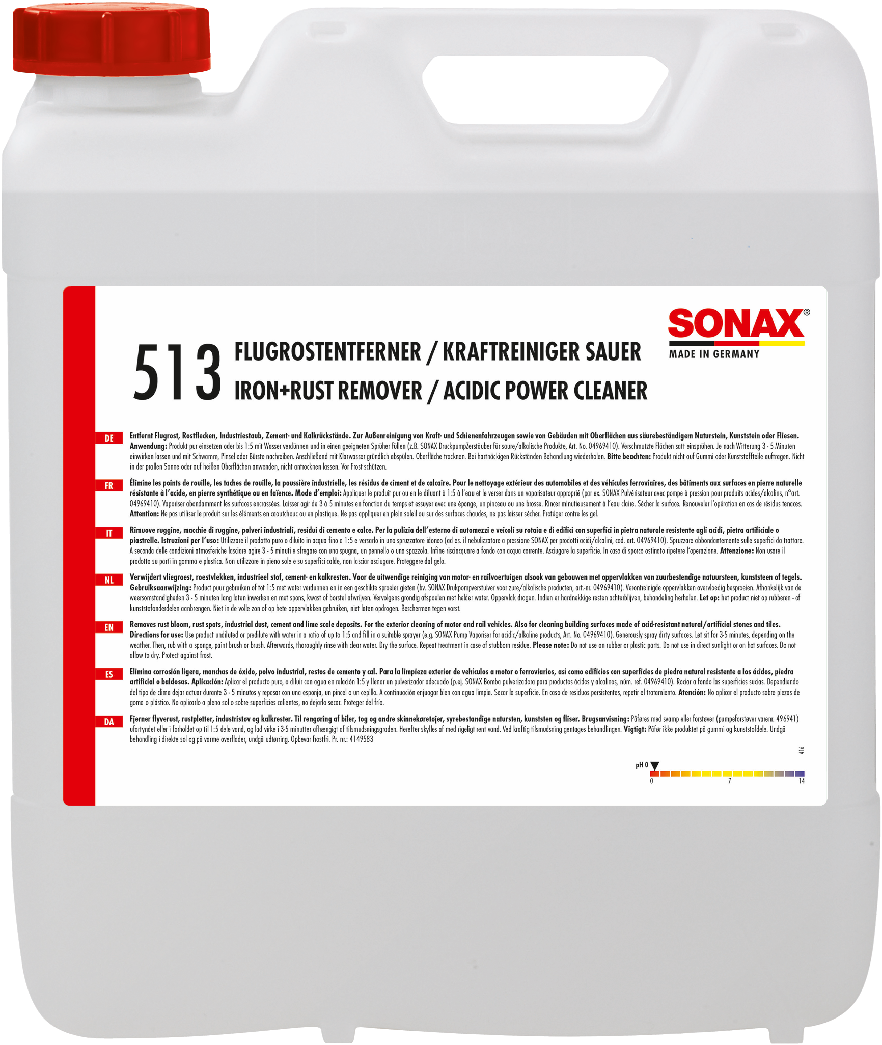 Iron+Rust Remover / Acidic Power Cleaner