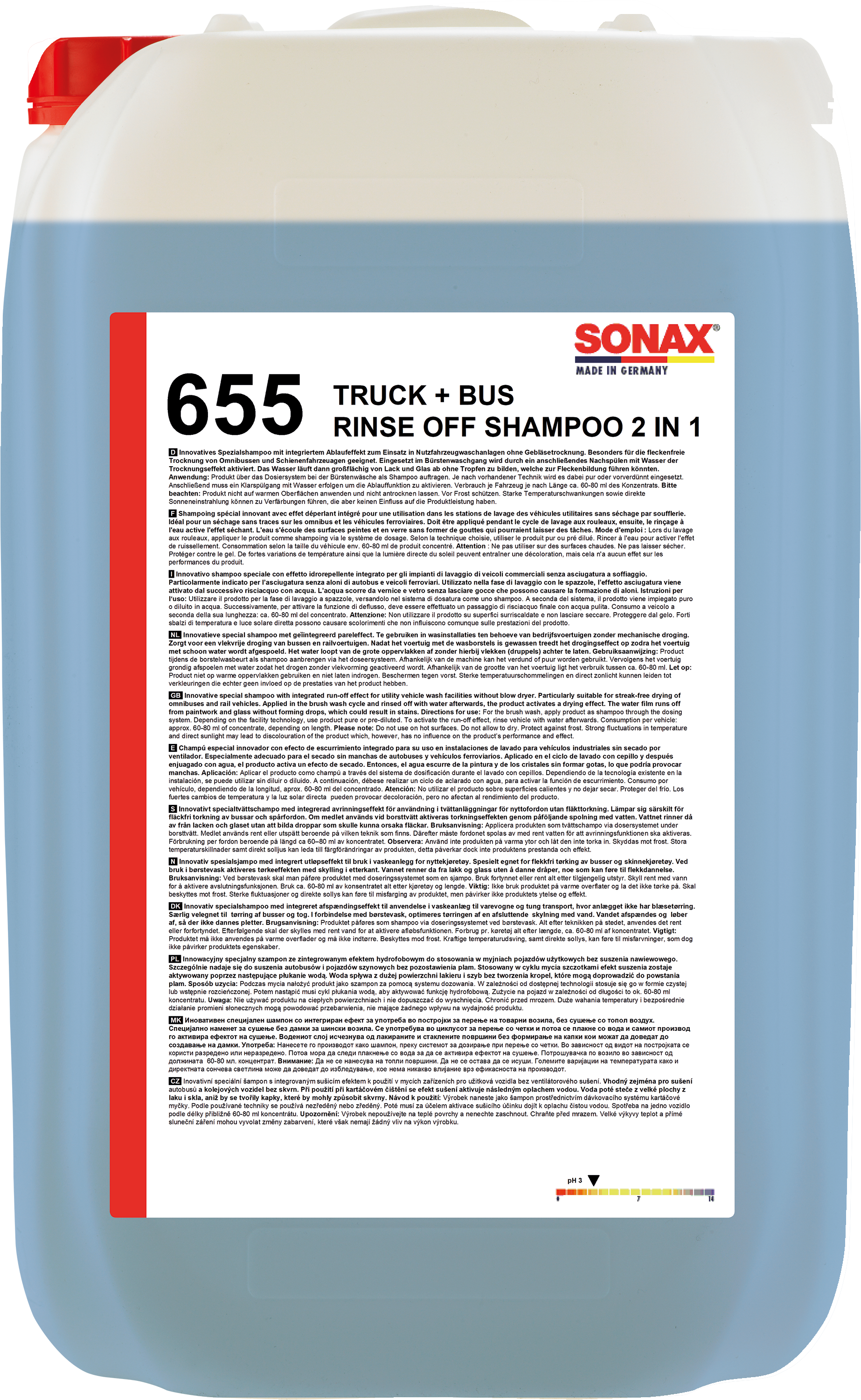 Truck+Bus Rinse off Shampoo 2 in 1