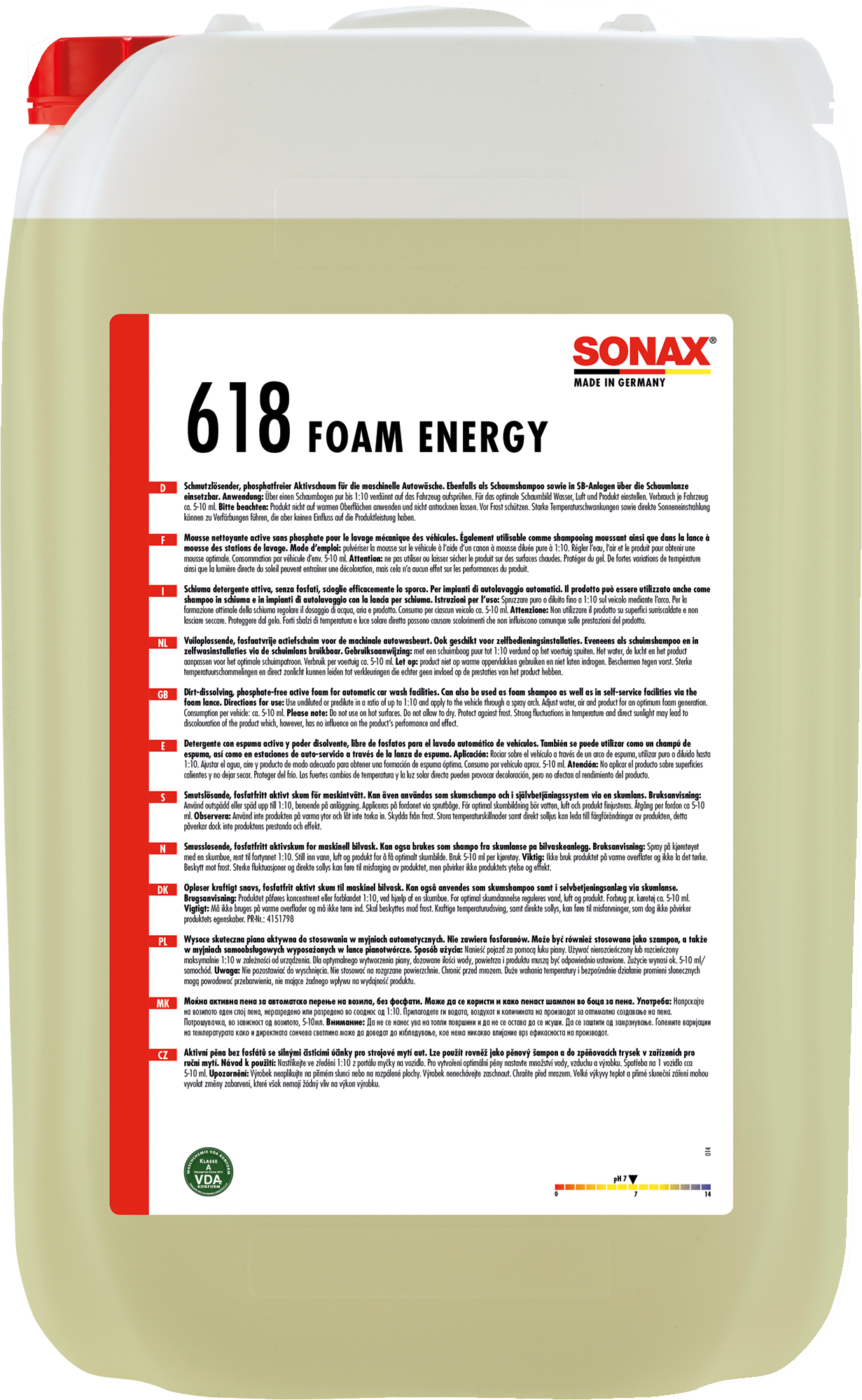 Foam Energy, 25 l