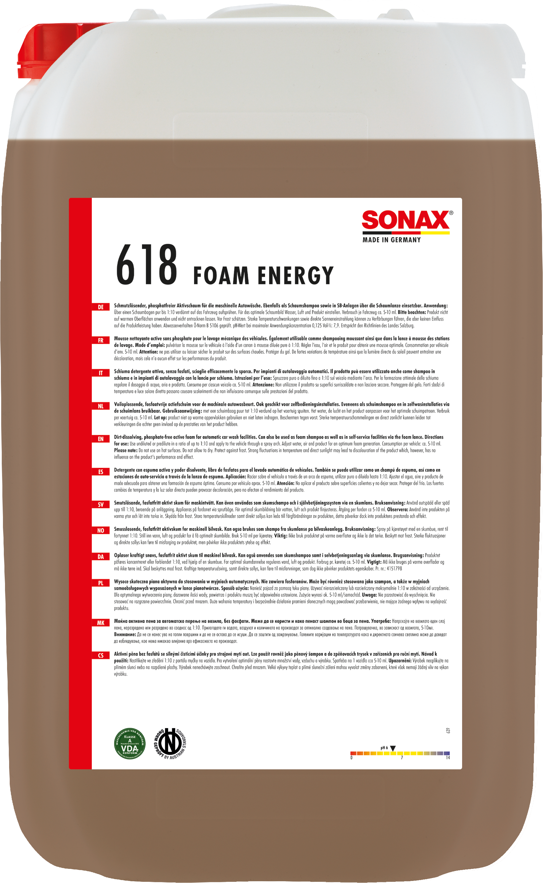 Foam Energy, 25 l