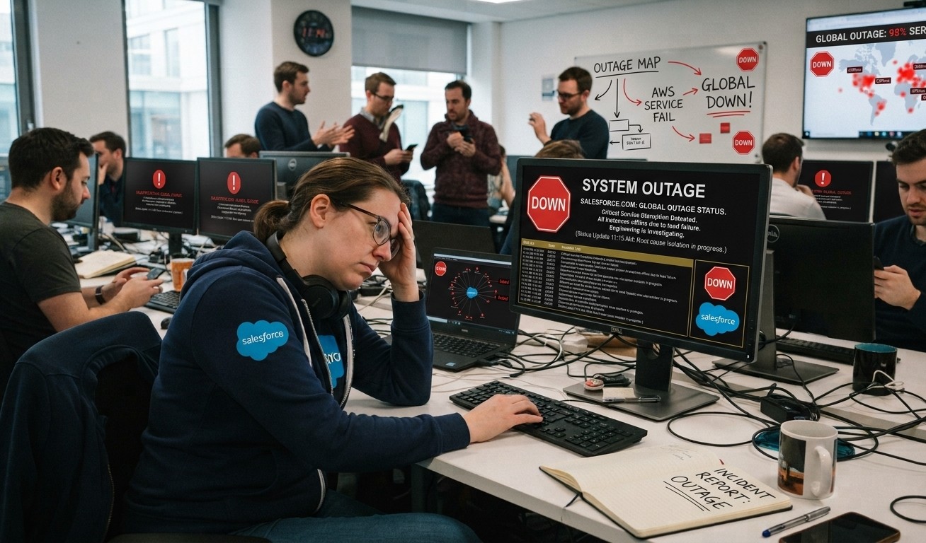 Salesforce Suffers Global Outage on Day 2 of Dreamforce 2026 thumbnail 2