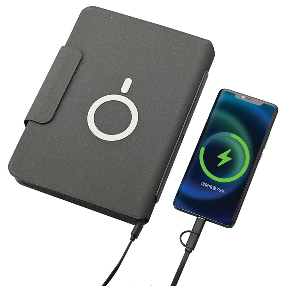 Powerbank 8000 mAh 32 GB USB Wireless Organizer - Görsel 1