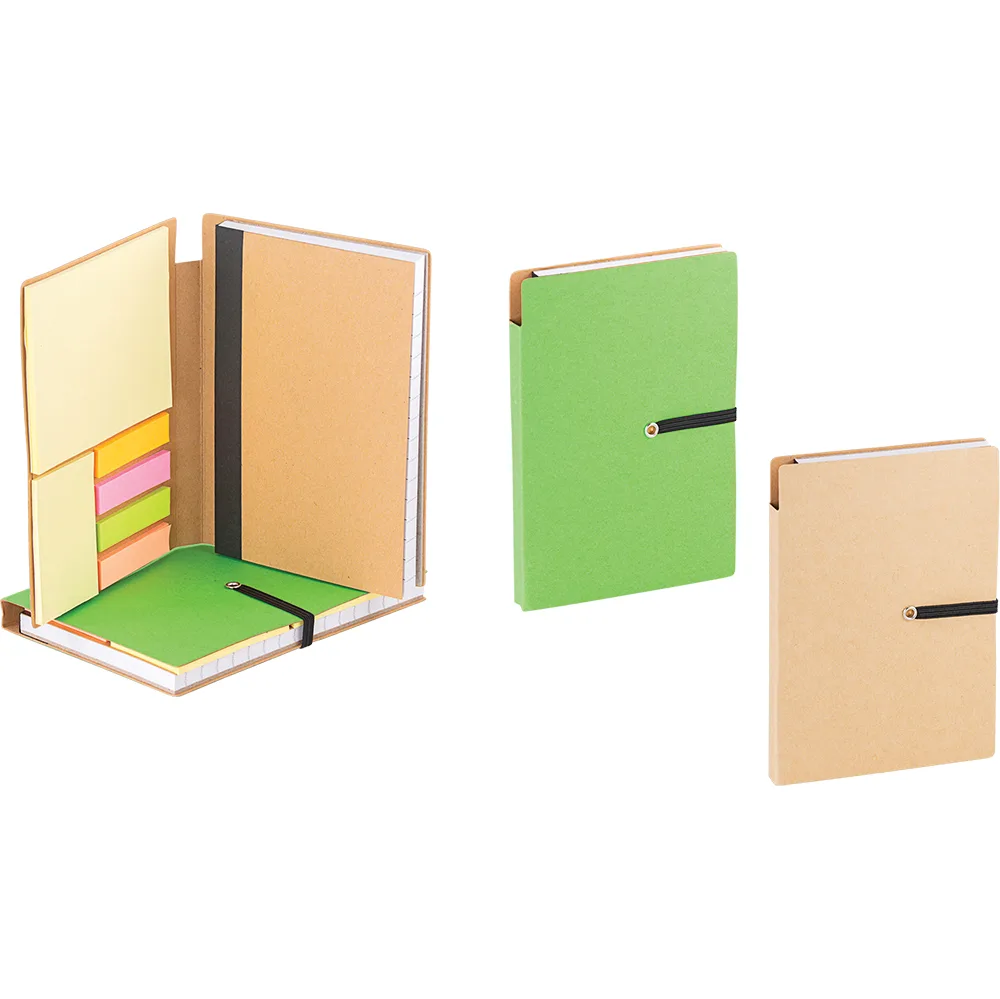 Geri Dönüşümlü Lastikli Defter - Görsel 1