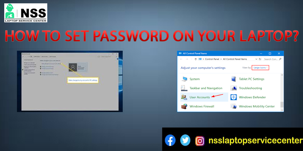 How To Set Password On Your Laptop?