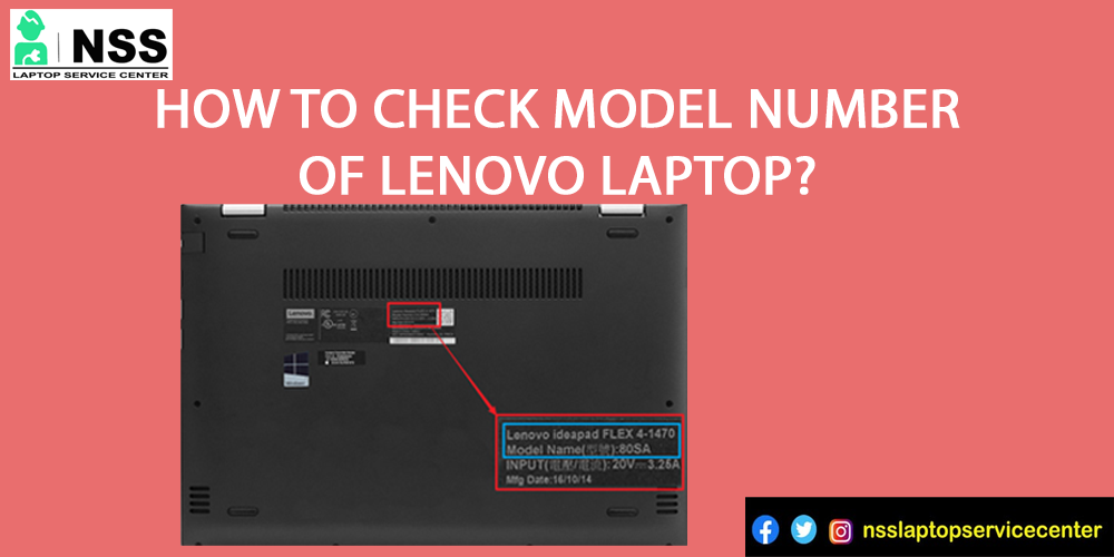 How To Check Model Number Of Lenovo Laptop