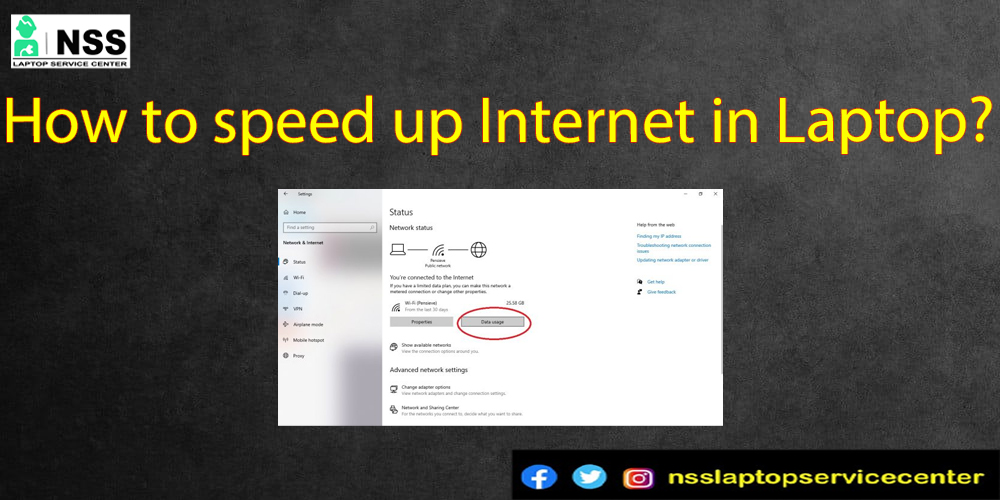 How To Speed Up Internet In Laptop