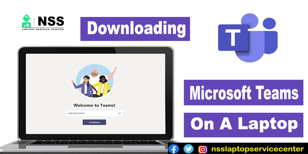 Downloading Microsoft Teams On A Laptop