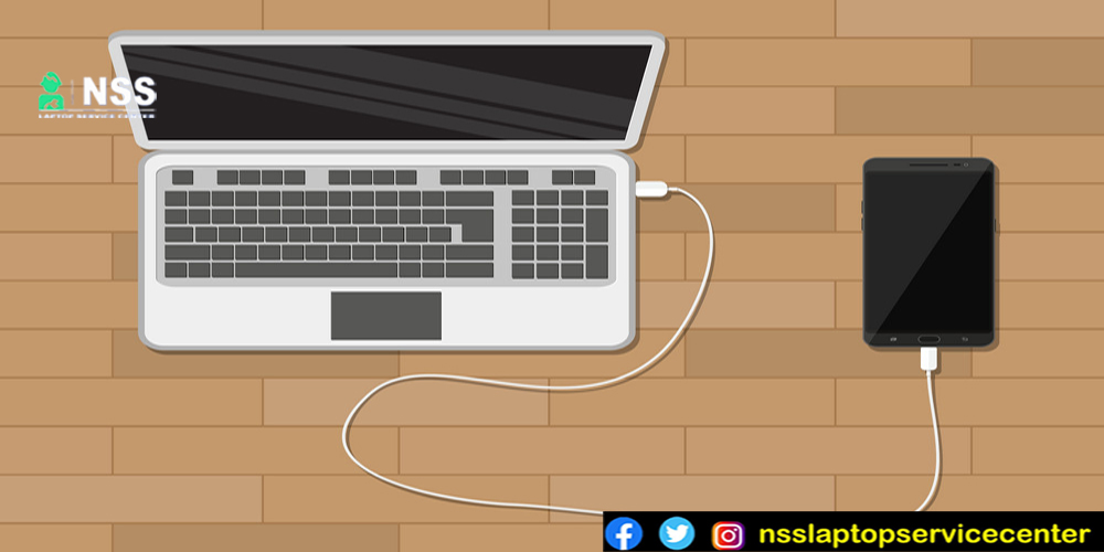 How to connect mobile to laptop