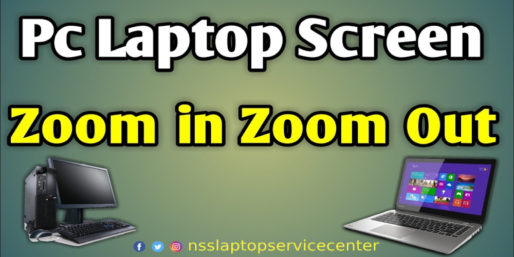 How To Zoom Inout On A Laptop