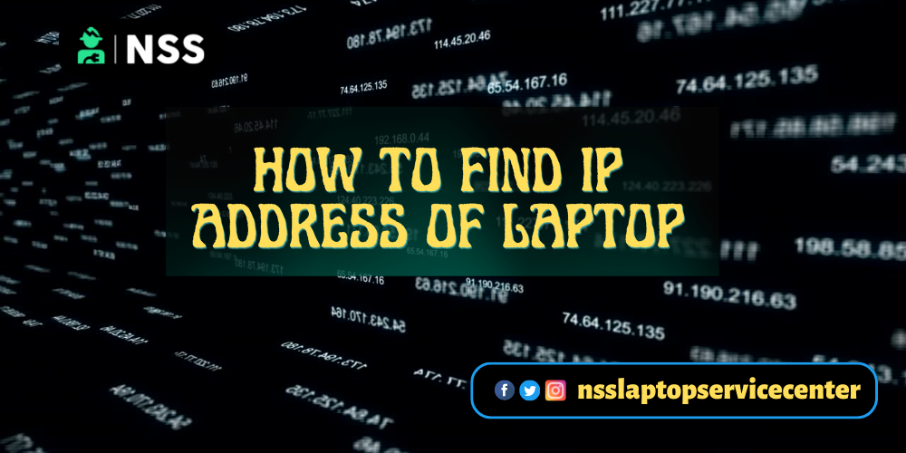 How To Find Ip Address Of Laptop