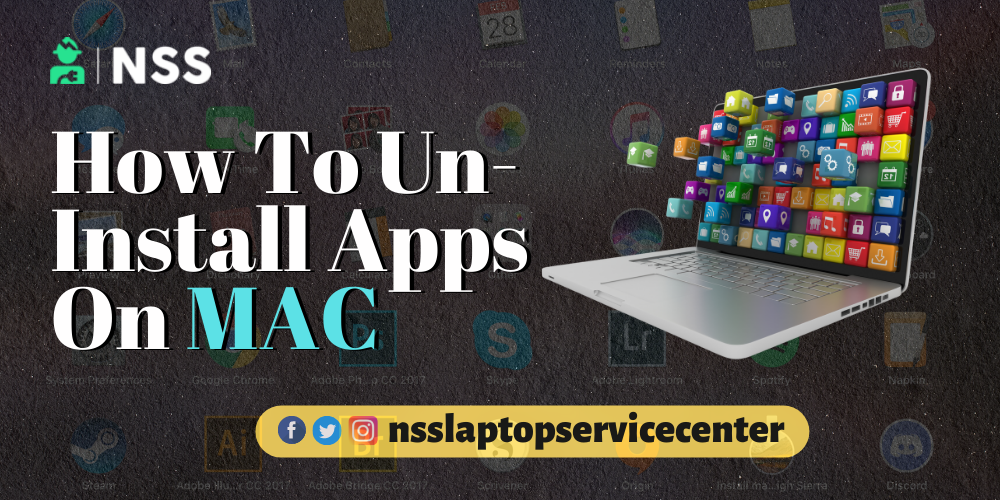 How to un install apps on mac