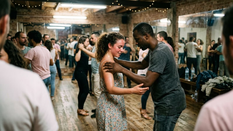 تمرکز بر پارتنر: تکنیک صحیح Kizomba با یک وضعیت بدنی ثابت و صاف و انتقال دقیق وزن شروع میشود.