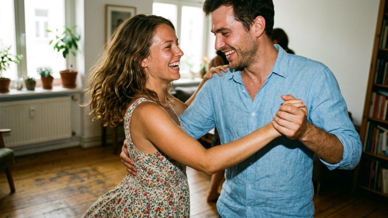 Samen in het ritme: bij social dance ontstaat de beweging spontaan uit de muziek en de verbinding tussen de dansers.