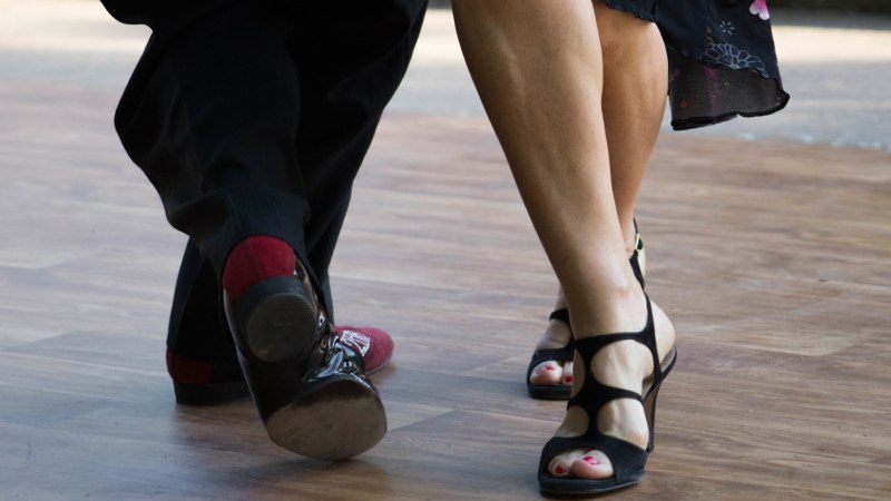 Bailarines profesionales de Tango