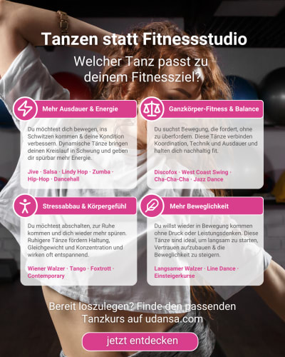 Tanzen statt Fitnessstudio?