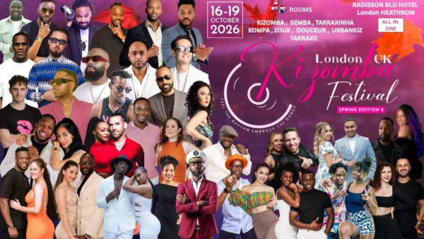 Kizomba Festival London UK - Autumn Edition 2 · London · Fr., 16. Oktober 2026, 19:00