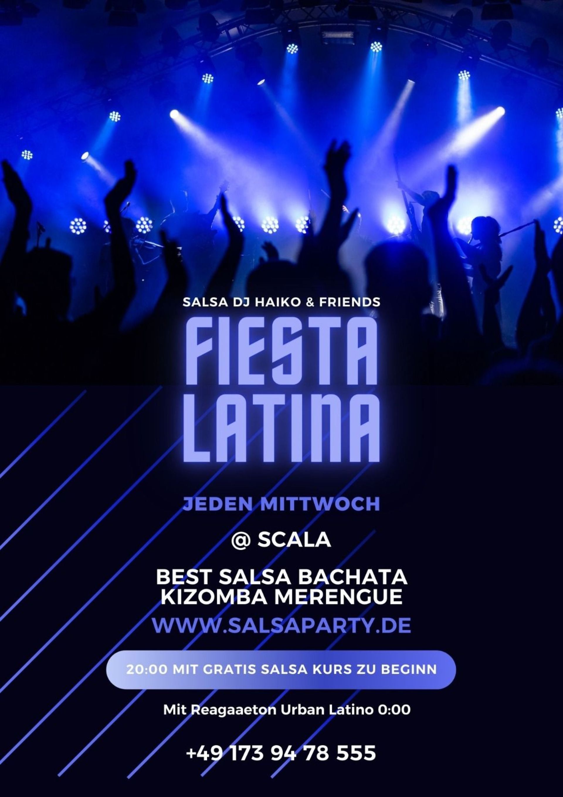 jeden Mittwoch Fiesta Latina im SCALA