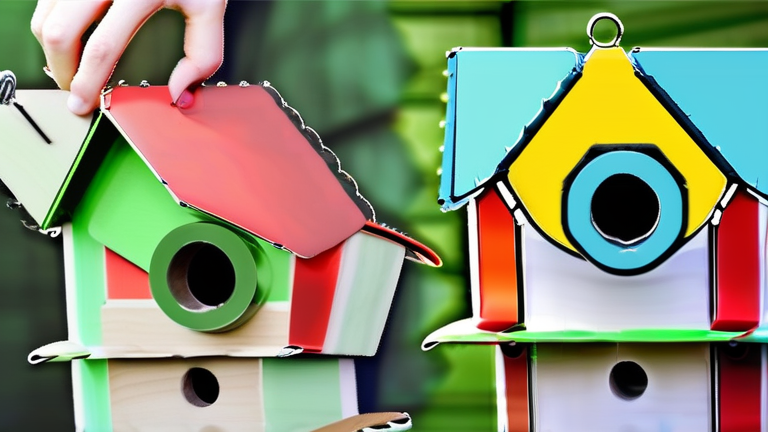 How to Build a Birdhouse with Recycled Materials