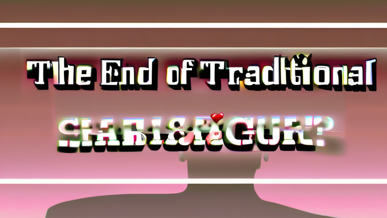 The end of traditional dating?